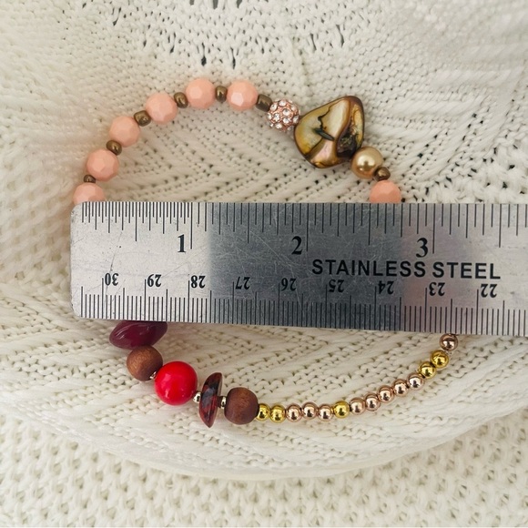 Handmade Bundle 2 bracelets stretch - Picture 3 of 7